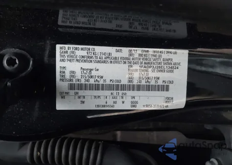 2014 Ford Focus Titanium z USA, uszkodzony, nr VIN 1FADP3J28EL134524